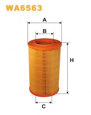 Filtr powietrza WIX WA6563 cena, od 14,41 USD