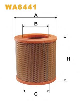 Do koszyka WA6441 WIX Filtr powietrza