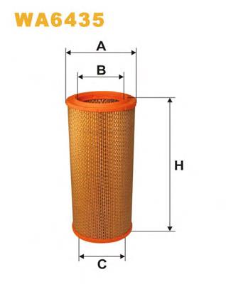 Filtr powietrza WIX WA6435 cena, od 12,42 USD