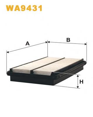 Filtr powietrza WIX WA9431 cena, od 10,97 USD