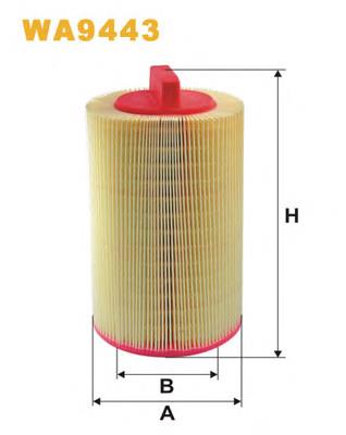 Filtr powietrza WIX WA9443 cena, od 14,63 USD