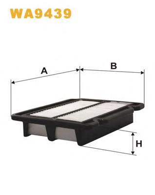 Filtr powietrza WIX WA9439 cena, od 8,00 USD