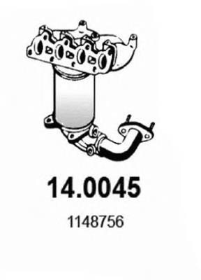 1870644 Ford Konwerter-katalizator