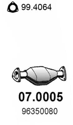 Konwerter-katalizator Daewoo Leganza KLAV