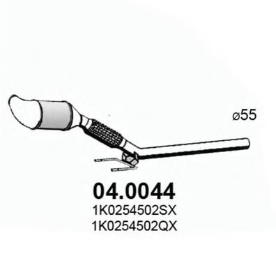 Konwerter-katalizator Kamoka 8015035 cena, od 385,45 USD