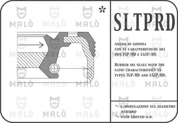 Uszczelniacz wałka rozrządu silnika Fiat/Alfa/Lancia 500350049 cena, od 10,86 USD