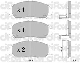 Klocki hamulcowe Honda STREAM