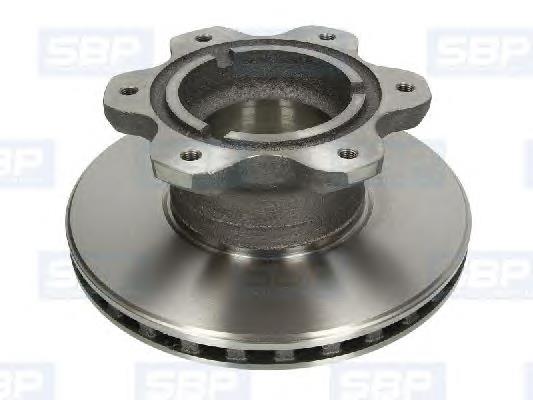 Tarcza hamulcowa tylna SBP 02ME016 cena, od 110,46 USD