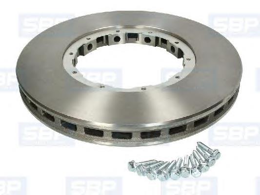 104292 Febi Tarcza hamulcowa przednia