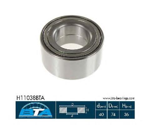 H11038BTA BTA Łożysko piasty przedniej