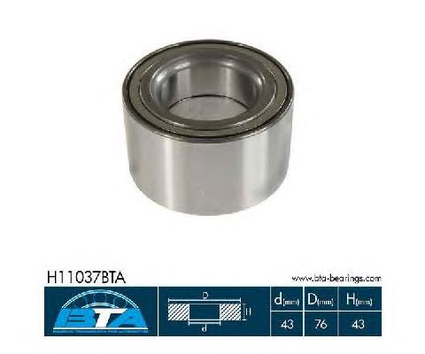 Łożysko piasty przedniej BTA H11037BTA cena, od 26,16 USD