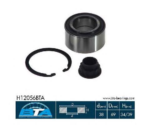 90369W0001 Toyota Łożysko piasty przedniej