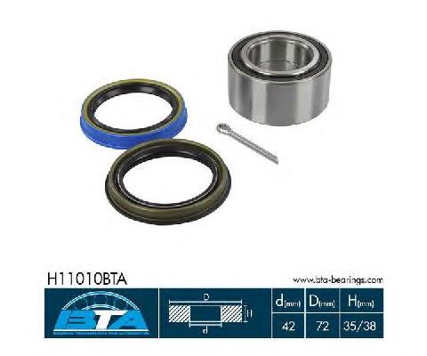 Do koszyka H11010BTA BTA Łożysko piasty przedniej