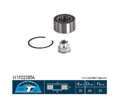 Łożysko piasty przedniej 51856892 Fiat/Alfa/Lancia