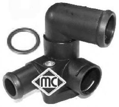 Kołnierz układu chłodzenia (trójnik) Metalcaucho 03585 cena, od 7,08 USD
