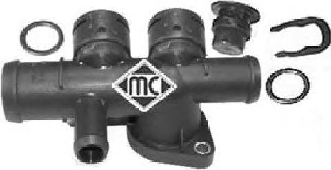 Kołnierz układu chłodzenia (trójnik) Metalcaucho 03600 cena, od 7,66 USD