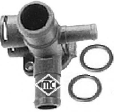 Kołnierz układu chłodzenia (trójnik) Metalcaucho 03505 cena, od 7,25 USD