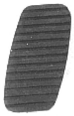 Nakładka pedału gazu (przyspieszenia) Metalcaucho 02772