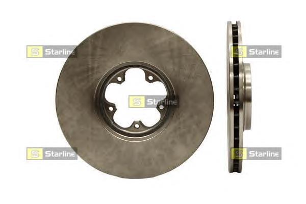 Tarcza hamulcowa przednia 2256041 Ford