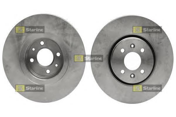 Tarcza hamulcowa przednia 8671017844 Renault (RVI)