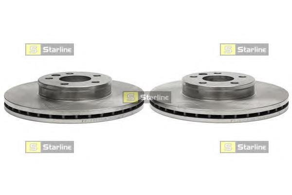 Tarcza hamulcowa przednia 7D0615301 VAG