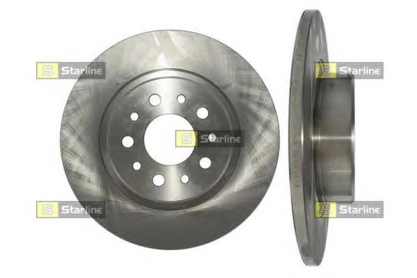 Tarcza hamulcowa tylna 71770926 Fiat/Alfa/Lancia