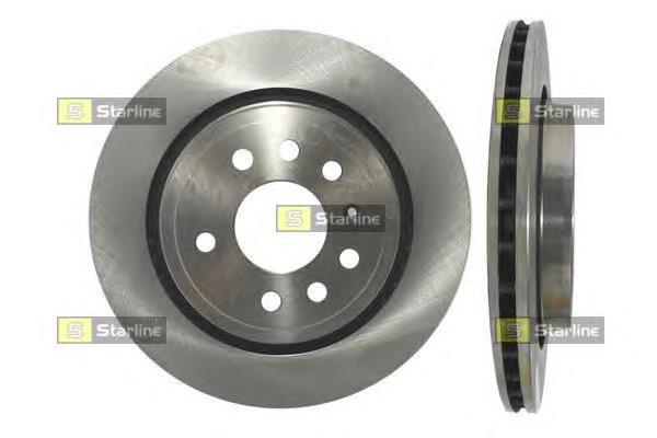 Tarcza hamulcowa tylna 93171778 Opel