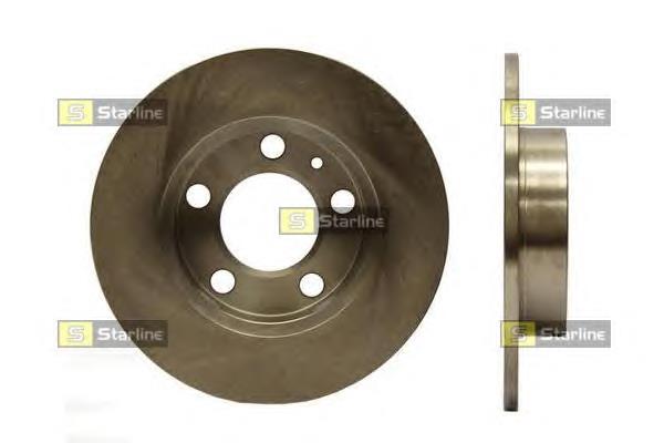 Tarcza hamulcowa tylna Starline PB1243 cena, od 25,78 USD