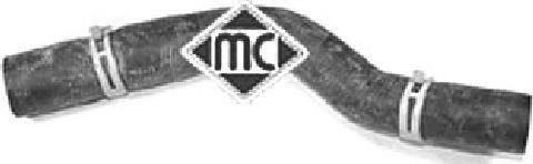08763 Metalcaucho Przewód (króciec) chłodnicy górny