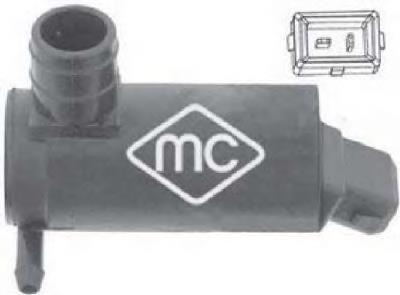 02057 Metalcaucho Pompka spryskiwacza szyby przedniej/tylnej