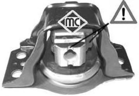Poduszka (podpora) silnika prawa Metalcaucho 04638 cena, od 48,75 USD