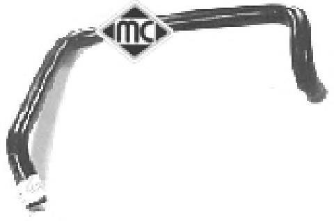 08314 Metalcaucho Przewód (króciec) układu chłodzenia