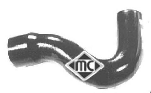 08239 Metalcaucho Przewód (króciec) chłodnicy górny