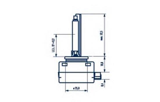 Do koszyka 84920FE020 Subaru Żarówka ksenonowa