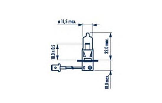 Żarówka halogenowa 90013537 Opel