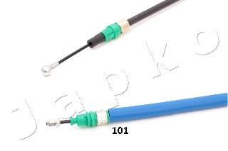 Do koszyka 93852189 Opel Linka hamulca ręcznego tylna prawa