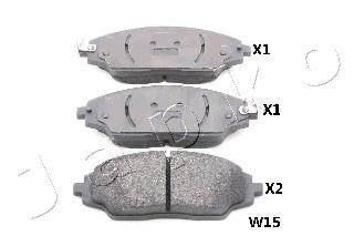 Klocki hamulcowe przednie tarczowe KAP 95231011 cena, od 28,01 USD