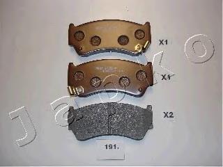 Klocki hamulcowe przednie tarczowe Nissan/Infiniti 410600M8X2 cena, od 15,65 USD