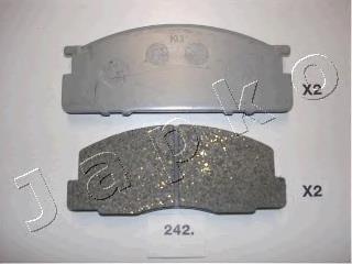 Do koszyka 0446512410 Toyota Klocki hamulcowe przednie tarczowe