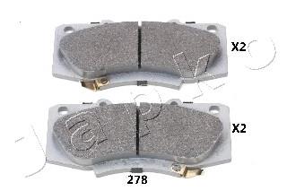 Klocki hamulcowe przednie tarczowe 044650K260 Toyota