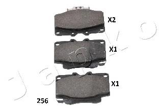 Do koszyka 0446560050 Toyota Klocki hamulcowe przednie tarczowe