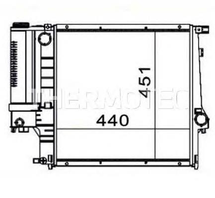 D7B009TT Thermotec chłodnica silnika