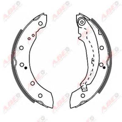 Klocki hamulcowe tylne bębnowe Renault (RVI) 6001547630 cena, od 17,09 USD