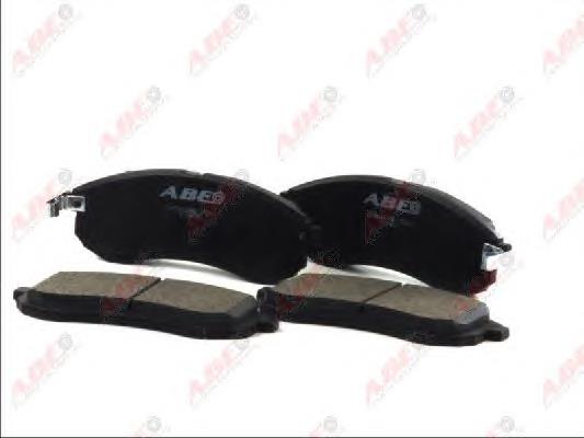 Klocki hamulcowe przednie tarczowe ABE C15042ABE cena, od 32,37 USD