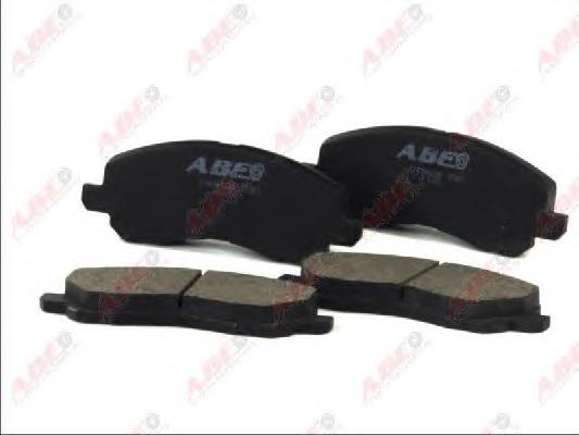 Klocki hamulcowe przednie tarczowe ABE C15044ABE cena, od 25,53 USD