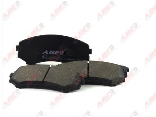 Klocki hamulcowe przednie tarczowe ABE C15040ABE cena, od 25,23 USD