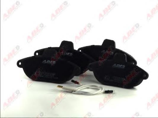 C1F031ABE ABE Klocki hamulcowe przednie tarczowe