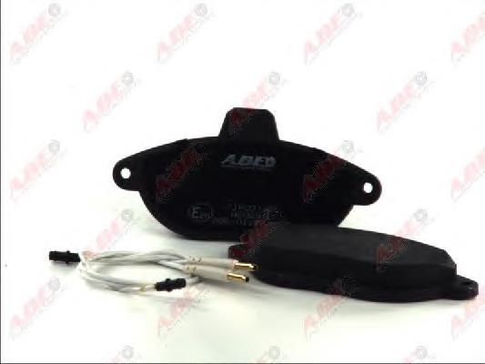Klocki hamulcowe przednie tarczowe ABE C1F031ABE cena, od 25,88 USD