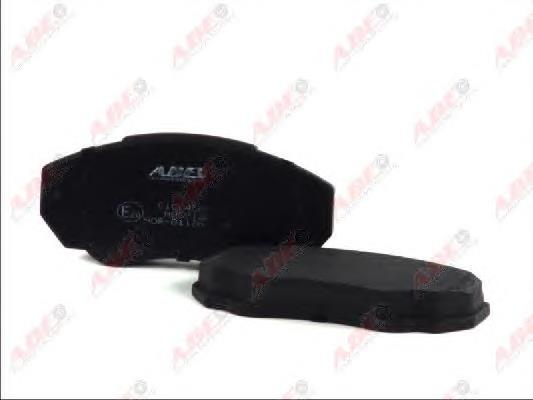 Klocki hamulcowe przednie tarczowe ABE C1C045ABE cena, od 27,12 USD