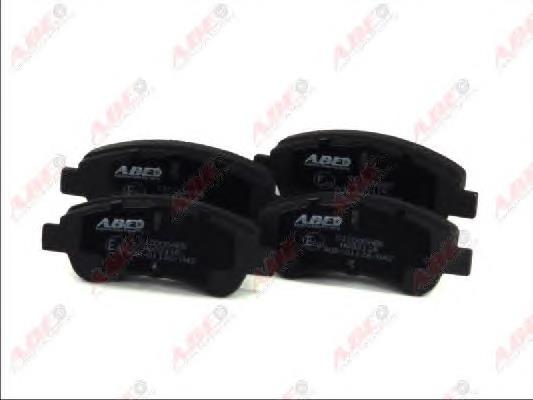 C1C000ABE ABE Klocki hamulcowe przednie tarczowe